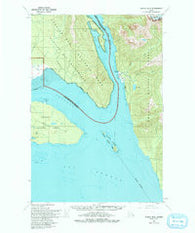 Juneau B-5 Alaska Historical topographic map, 1:63360 scale, 15 X 15 Minute, Year 1950