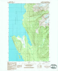 Juneau C-3 NW Alaska Historical topographic map, 1:25000 scale, 7.5 X 7.5 Minute, Year 1986