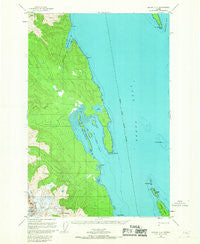 Juneau C-4 Alaska Historical topographic map, 1:63360 scale, 15 X 15 Minute, Year 1949