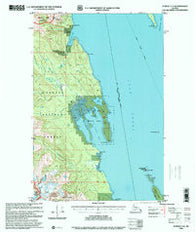 Juneau C-4 Alaska Historical topographic map, 1:63360 scale, 15 X 15 Minute, Year 1996