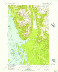 Juneau C-6 Alaska Historical topographic map, 1:63360 scale, 15 X 15 Minute, Year 1948