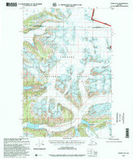 Juneau D-2 Alaska Historical topographic map, 1:63360 scale, 15 X 15 Minute, Year 1997