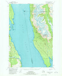 Juneau D-3 Alaska Historical topographic map, 1:63360 scale, 15 X 15 Minute, Year 1949