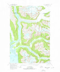 Juneau D-3 Alaska Historical topographic map, 1:63360 scale, 15 X 15 Minute, Year 1948