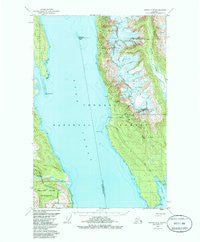 Juneau D-4 Alaska Historical topographic map, 1:63360 scale, 15 X 15 Minute, Year 1949