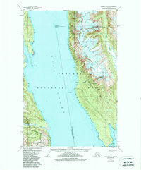 Juneau D-4 Alaska Historical topographic map, 1:63360 scale, 15 X 15 Minute, Year 1949