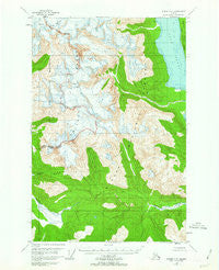 Juneau D-5 Alaska Historical topographic map, 1:63360 scale, 15 X 15 Minute, Year 1949