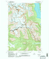 Juneau D-5 Alaska Historical topographic map, 1:63360 scale, 15 X 15 Minute, Year 1949
