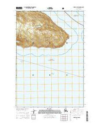 Juneau B-5 SW Alaska Current topographic map, 1:25000 scale, 7.5 X 7.5 Minute, Year 2015