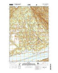 Juneau B-6 NE Alaska Current topographic map, 1:25000 scale, 7.5 X 7.5 Minute, Year 2015