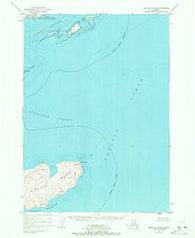 Kaguyak C-6 Alaska Historical topographic map, 1:63360 scale, 15 X 15 Minute, Year 1954