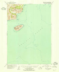 Kaguyak D-5 Alaska Historical topographic map, 1:63360 scale, 15 X 15 Minute, Year 1954