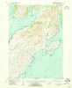 Kaguyak D-6 Alaska Historical topographic map, 1:63360 scale, 15 X 15 Minute, Year 1954