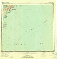 Kaguyak Alaska Historical topographic map, 1:250000 scale, 1 X 2 Degree, Year 1952