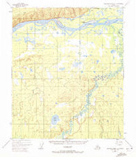 Kantishna River D-2 Alaska Historical topographic map, 1:63360 scale, 15 X 15 Minute, Year 1952