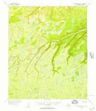 Kantishna River D-6 Alaska Historical topographic map, 1:63360 scale, 15 X 15 Minute, Year 1952