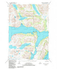 Karluk A-1 Alaska Historical topographic map, 1:63360 scale, 15 X 15 Minute, Year 1952