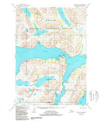 Karluk A-1 Alaska Historical topographic map, 1:63360 scale, 15 X 15 Minute, Year 1952