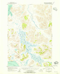 Karluk B-2 Alaska Historical topographic map, 1:63360 scale, 15 X 15 Minute, Year 1954