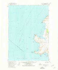 Karluk B-3 Alaska Historical topographic map, 1:63360 scale, 15 X 15 Minute, Year 1952