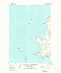 Karluk B-3 Alaska Historical topographic map, 1:63360 scale, 15 X 15 Minute, Year 1952