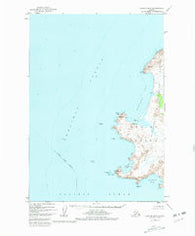 Karluk B-3 Alaska Historical topographic map, 1:63360 scale, 15 X 15 Minute, Year 1952