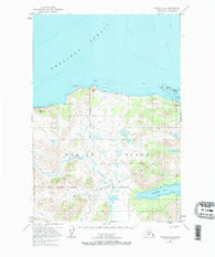 Karluk C-1 Alaska Historical topographic map, 1:63360 scale, 15 X 15 Minute, Year 1952