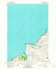 Karluk C-2 Alaska Historical topographic map, 1:63360 scale, 15 X 15 Minute, Year 1952