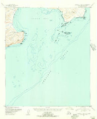 Karluk C-4 and C-5 Alaska Historical topographic map, 1:63360 scale, 15 X 15 Minute, Year 1951