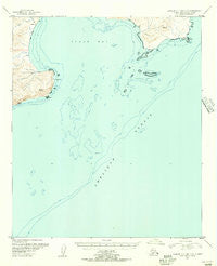 Karluk C-4 and C-5 Alaska Historical topographic map, 1:63360 scale, 15 X 15 Minute, Year 1951