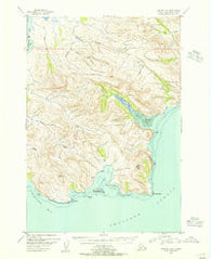 Karluk C-6 Alaska Historical topographic map, 1:63360 scale, 15 X 15 Minute, Year 1951
