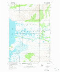Karluk D-6 Alaska Historical topographic map, 1:63360 scale, 15 X 15 Minute, Year 1951