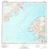 Karluk Alaska Historical topographic map, 1:250000 scale, 1 X 2 Degree, Year 1952