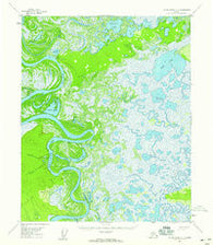 Kateel River C-1 Alaska Historical topographic map, 1:63360 scale, 15 X 15 Minute, Year 1954