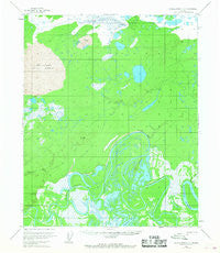 Kateel River C-3 Alaska Historical topographic map, 1:63360 scale, 15 X 15 Minute, Year 1954