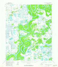 Kateel River D-1 Alaska Historical topographic map, 1:63360 scale, 15 X 15 Minute, Year 1954