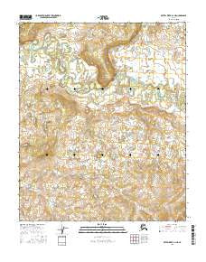 Kateel River A-1 NE Alaska Current topographic map, 1:25000 scale, 7.5 X 7.5 Minute, Year 2016