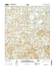 Kateel River A-2 NE Alaska Current topographic map, 1:25000 scale, 7.5 X 7.5 Minute, Year 2016