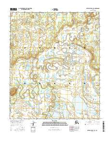 Kateel River A-3 SE Alaska Current topographic map, 1:25000 scale, 7.5 X 7.5 Minute, Year 2016
