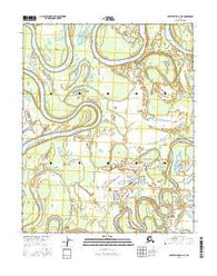 Kateel River D-1 NE Alaska Current topographic map, 1:25000 scale, 7.5 X 7.5 Minute, Year 2016