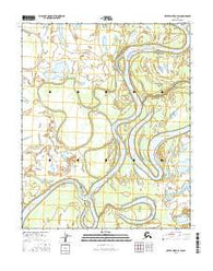 Kateel River D-1 SW Alaska Current topographic map, 1:25000 scale, 7.5 X 7.5 Minute, Year 2016