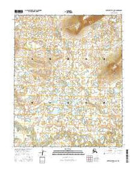 Kateel River D-4 NE Alaska Current topographic map, 1:25000 scale, 7.5 X 7.5 Minute, Year 2016
