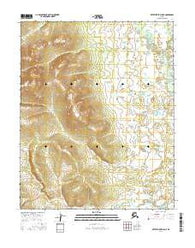 Kateel River D-5 NE Alaska Current topographic map, 1:25000 scale, 7.5 X 7.5 Minute, Year 2016