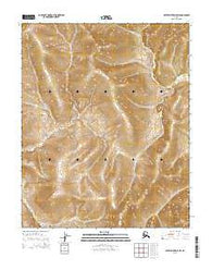 Kateel River D-5 SW Alaska Current topographic map, 1:25000 scale, 7.5 X 7.5 Minute, Year 2015