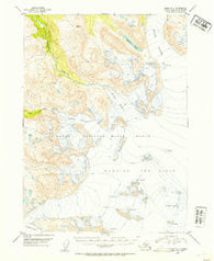 Kenai A-1 Alaska Historical topographic map, 1:63360 scale, 15 X 15 Minute, Year 1952