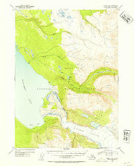 Kenai A-2 Alaska Historical topographic map, 1:63360 scale, 15 X 15 Minute, Year 1952