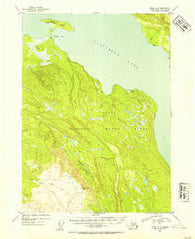 Kenai A-3 Alaska Historical topographic map, 1:63360 scale, 15 X 15 Minute, Year 1952