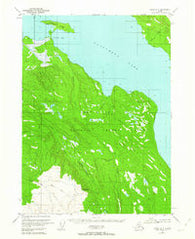 Kenai A-3 Alaska Historical topographic map, 1:63360 scale, 15 X 15 Minute, Year 1951