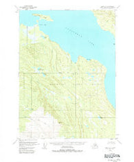 Kenai A-3 Alaska Historical topographic map, 1:63360 scale, 15 X 15 Minute, Year 1951