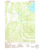 Kenai A-4 NE Alaska Historical topographic map, 1:25000 scale, 7.5 X 7.5 Minute, Year 1987